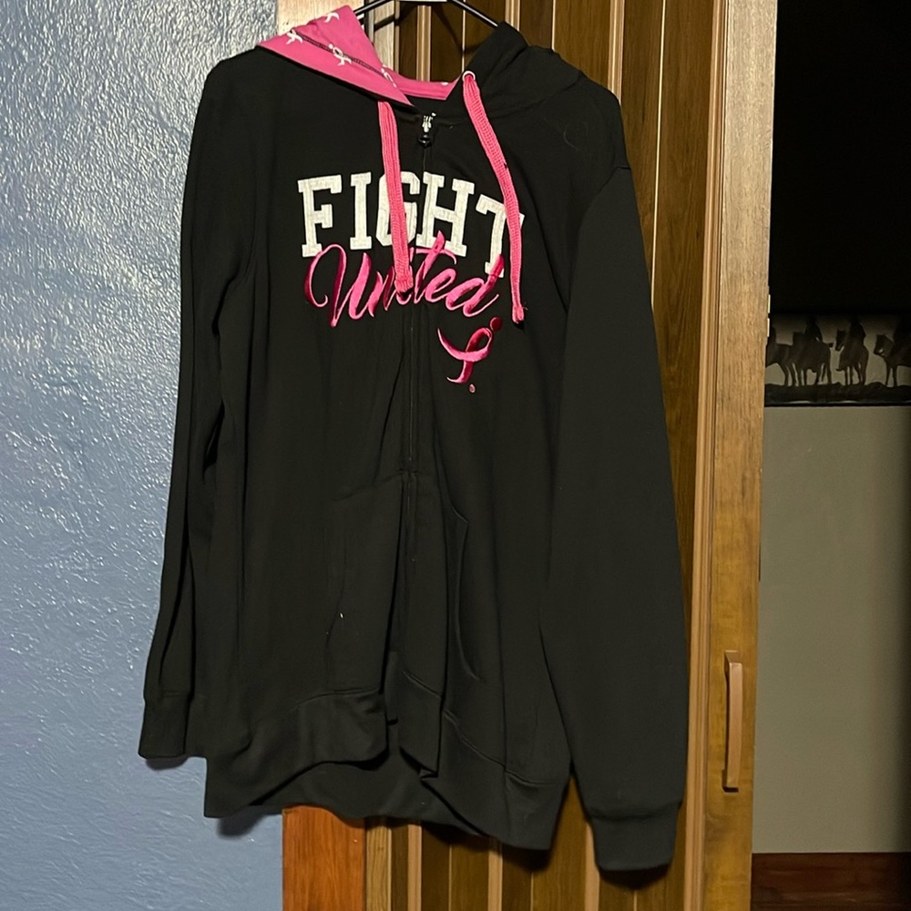 Ladies Full Zip hooded sweatshirt